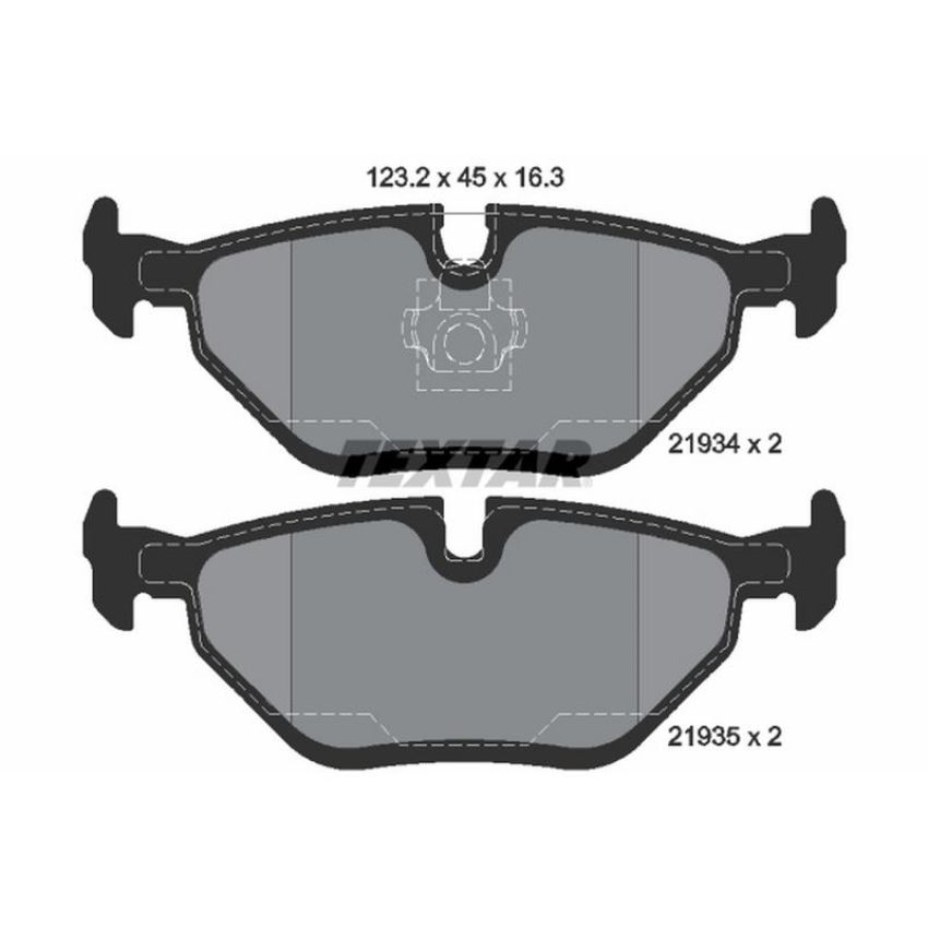 TEXTAR 2193404 Brake Pad Set