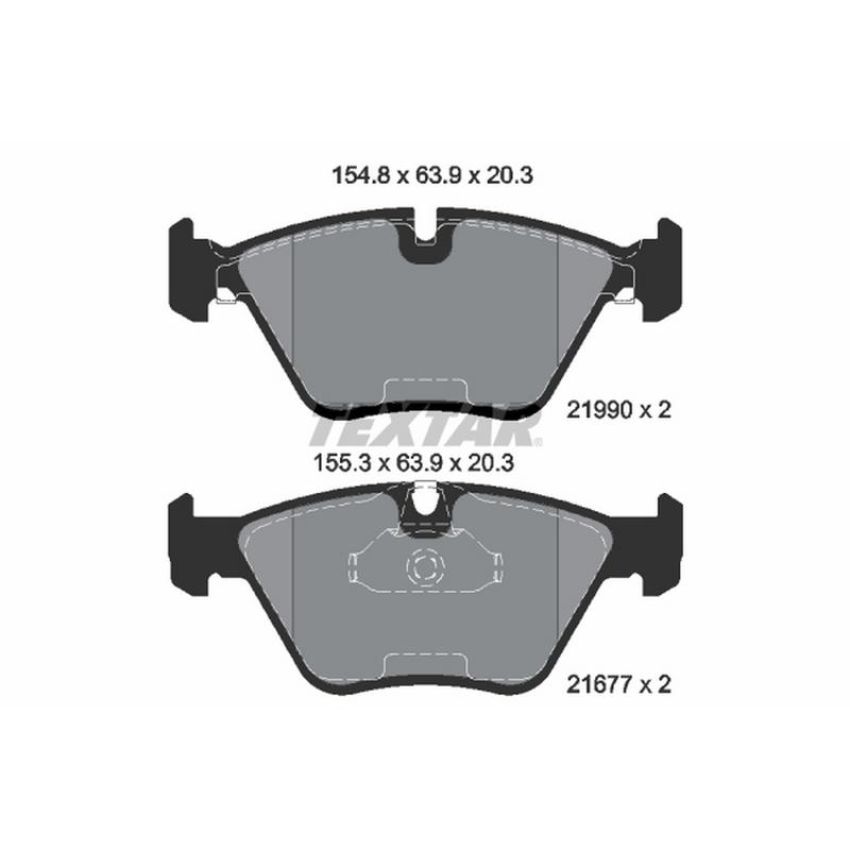 TEXTAR 2199003 Brake Pad Set