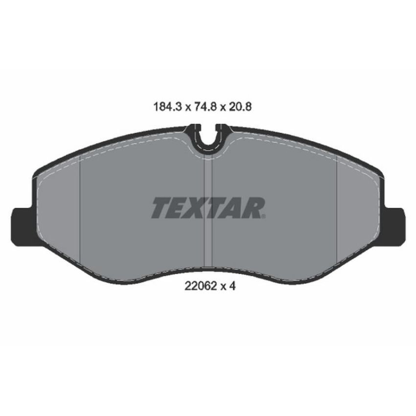 TEXTAR 2206201 Brake Pad Set