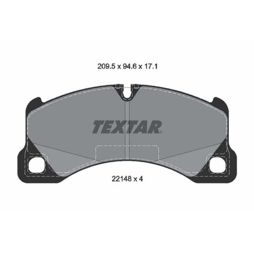 TEXTAR 2214801 Brake Pad Set