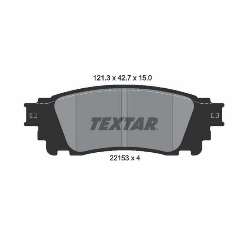 TEXTAR 2215301 Brake Pad Set