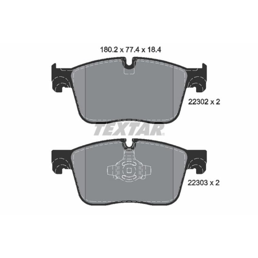 TEXTAR 2230201 Brake Pad Set