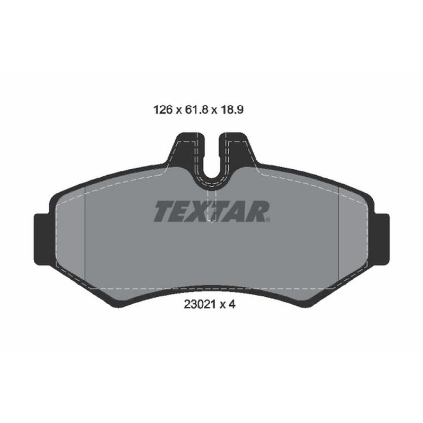TEXTAR 2302101 Brake Pad Set