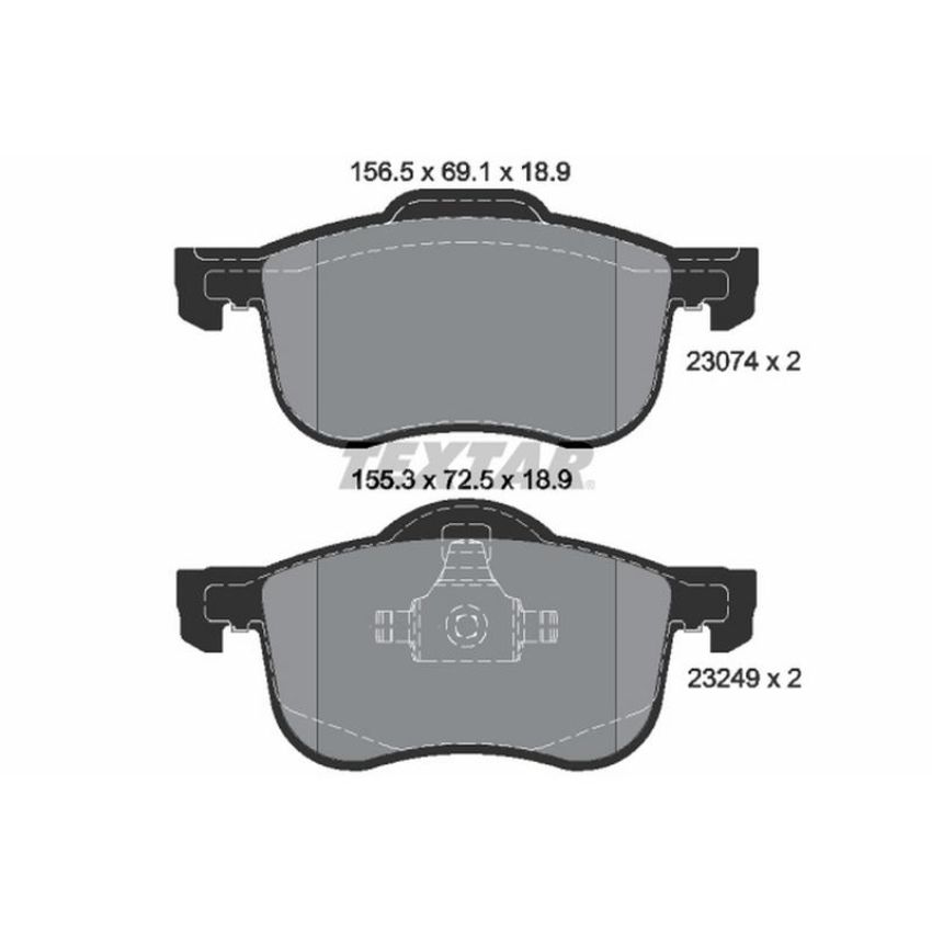 TEXTAR 2307401 Brake Pad Set