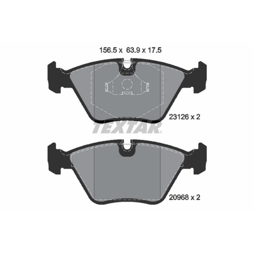 TEXTAR 2312601 Brake Pad Set