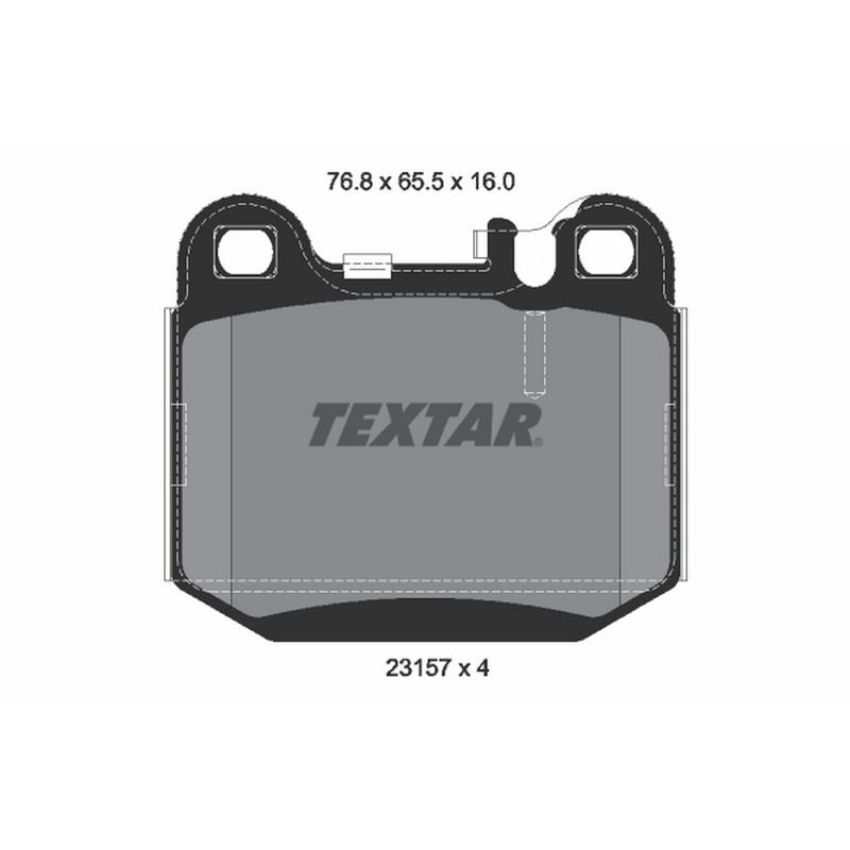 TEXTAR 2315702 Brake Pad Set