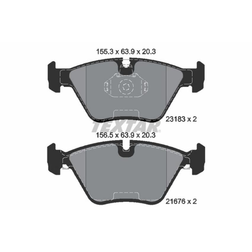 TEXTAR 2318302 Brake Pad Set