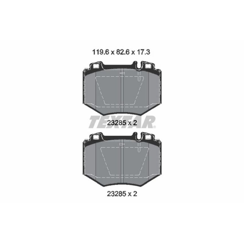 TEXTAR 2328501 Brake Pad Set