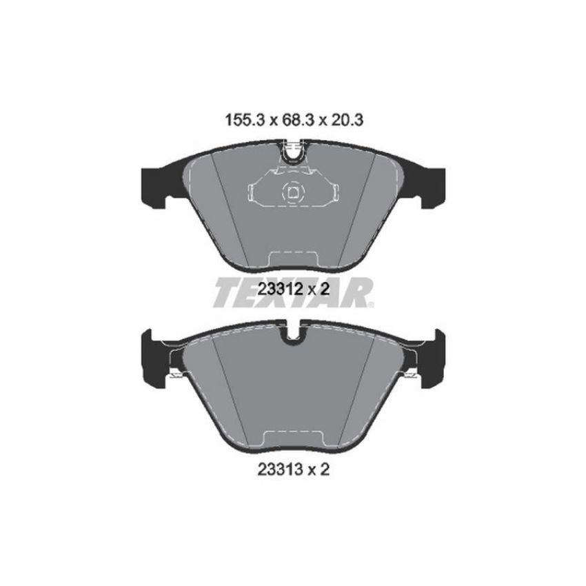 TEXTAR 2331211 Brake Pad Set