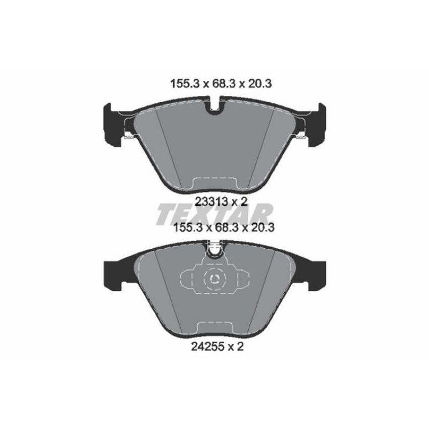 TEXTAR 2331301 Brake Pad Set