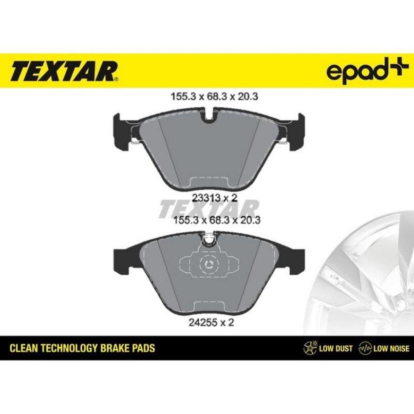 TEXTAR 2331301CP Brake Pad Set