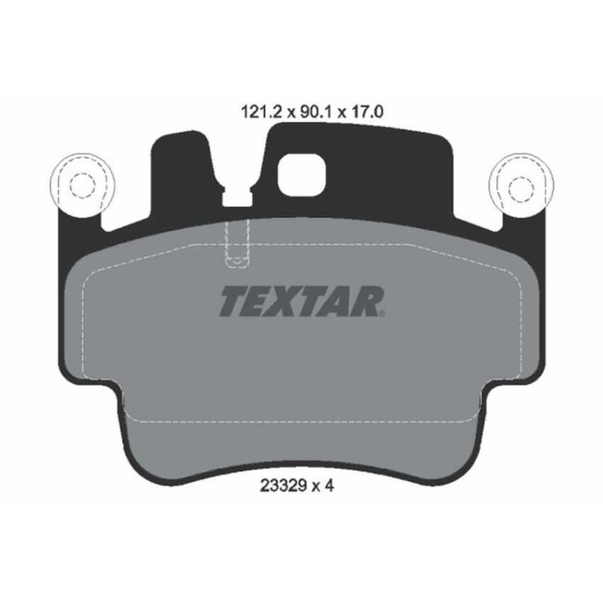 TEXTAR 2332902 Brake Pad Set