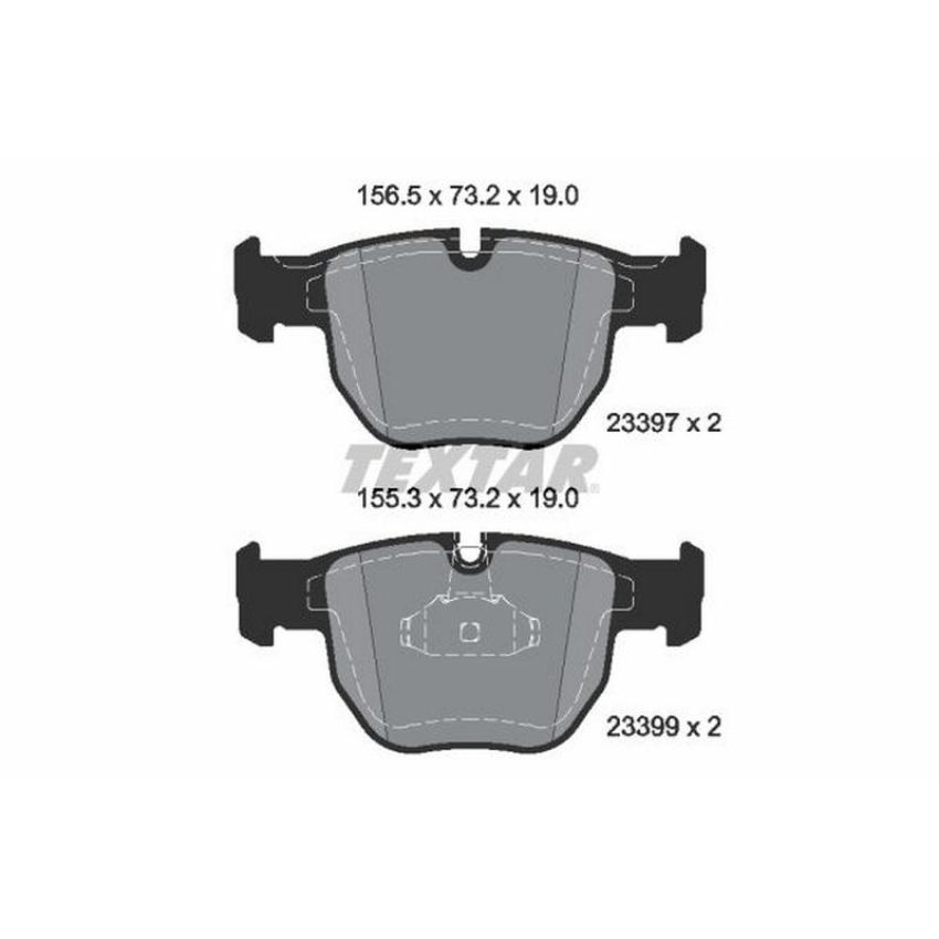 TEXTAR 2339703 Brake Pad Set