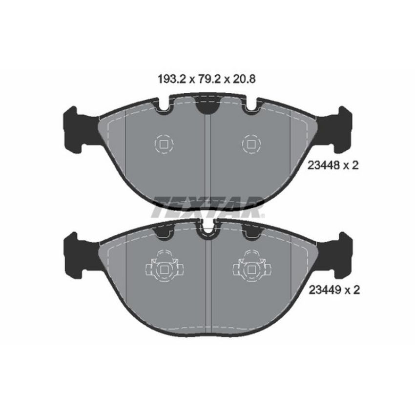 TEXTAR 2344801 Brake Pad Set