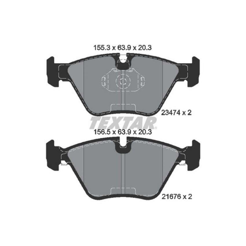 TEXTAR 2347402 Brake Pad Set