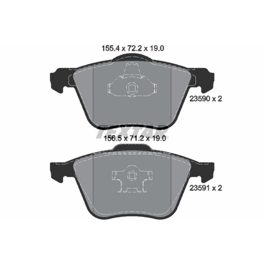TEXTAR 2359001 Brake Pad Set