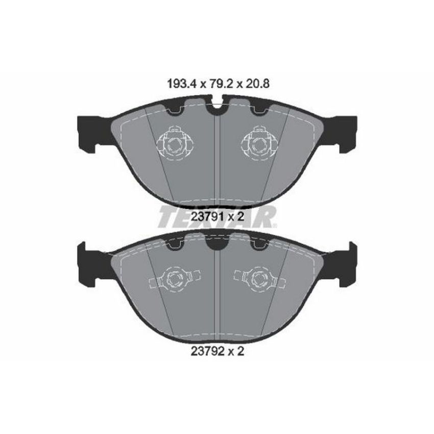 TEXTAR 2379101 Brake Pad Set