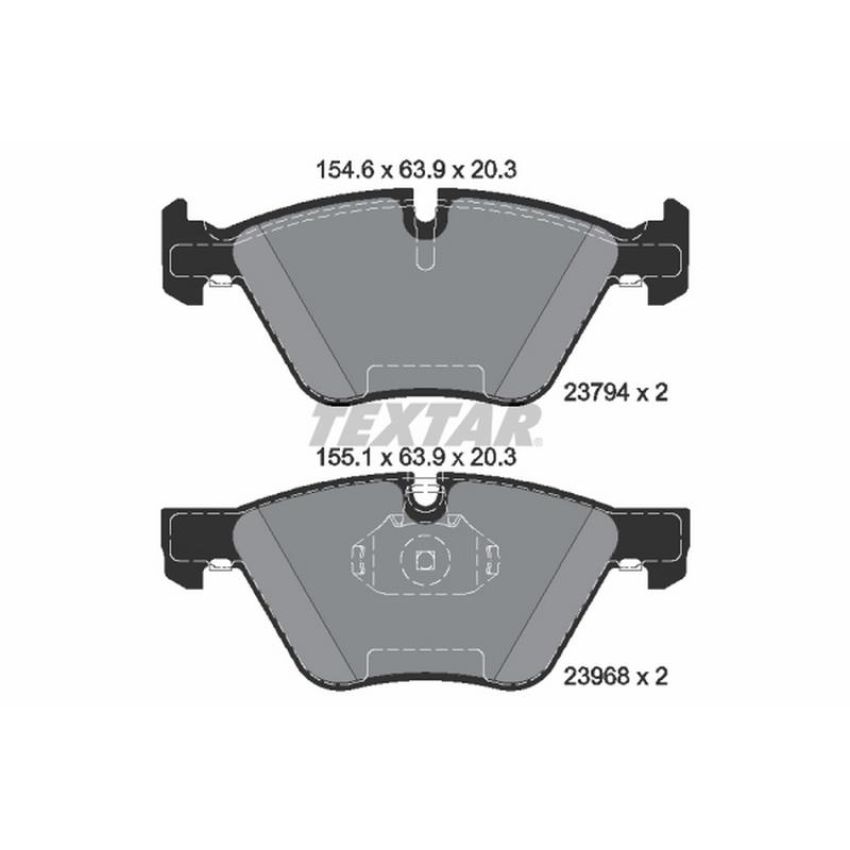 TEXTAR 2379401 Brake Pad Set