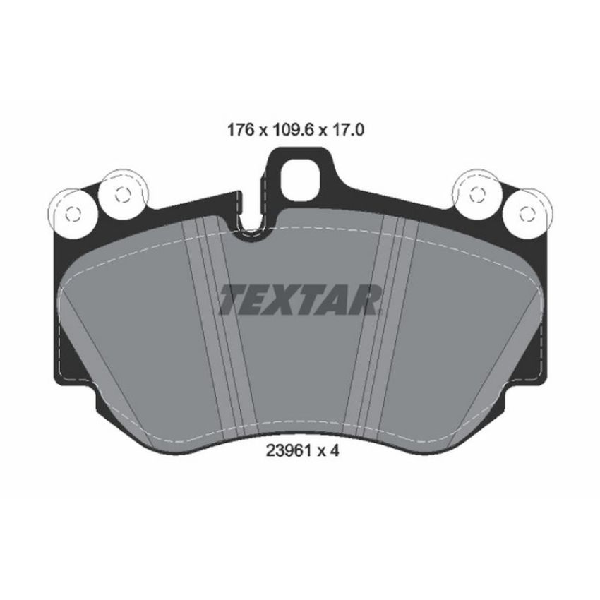 TEXTAR 2396101 Brake Pad Set