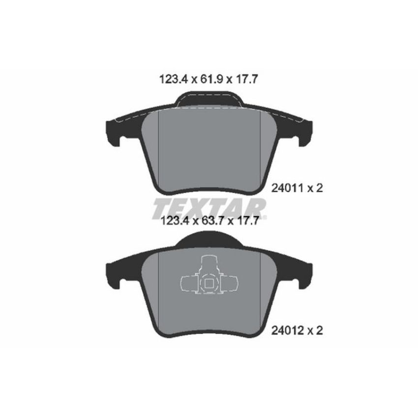 TEXTAR 2401101 Brake Pad Set
