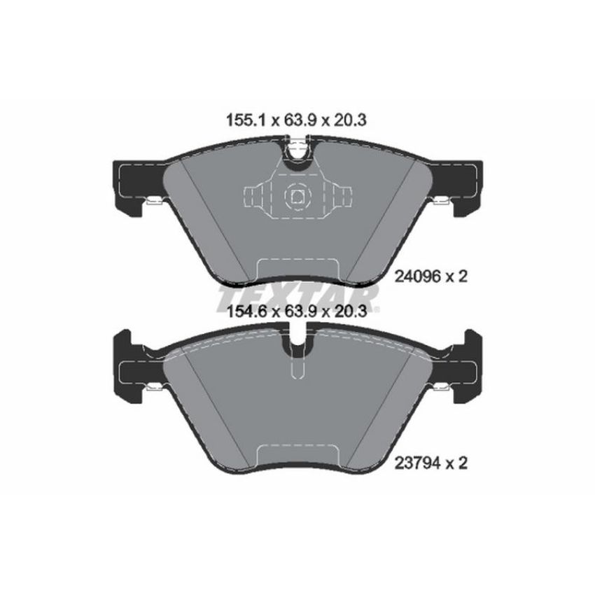 TEXTAR 2409601 Brake Pad Set