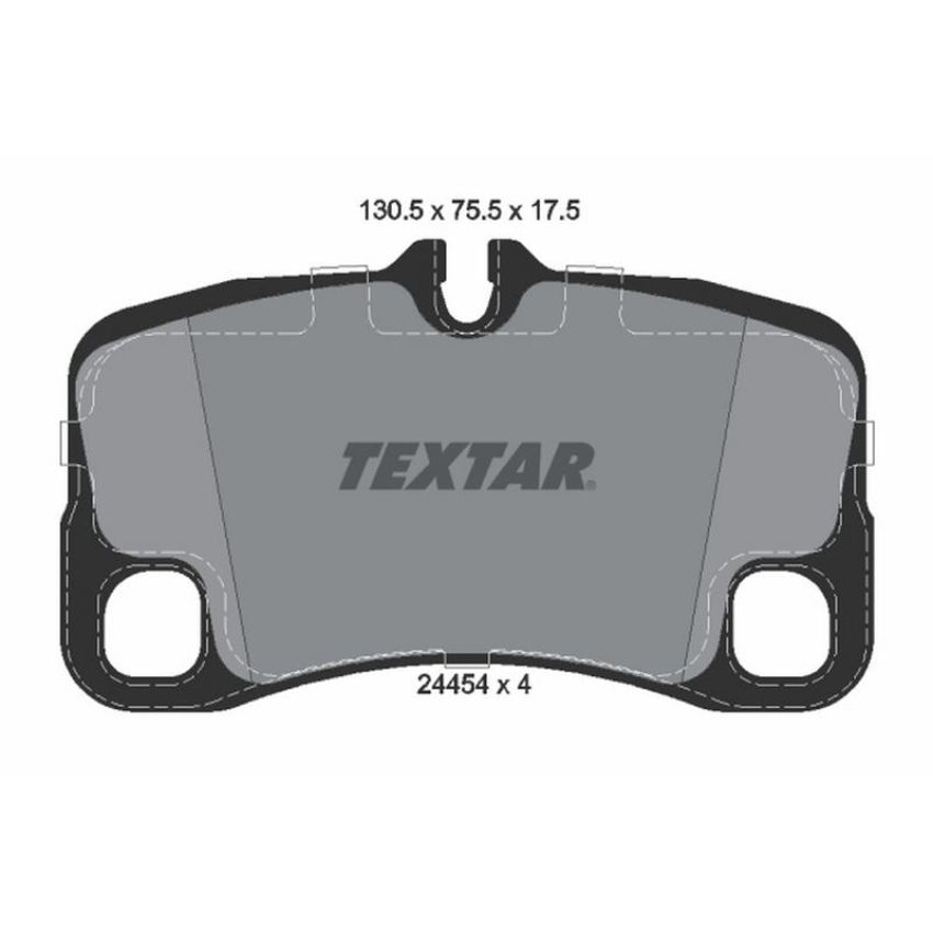 TEXTAR 2445401 Brake Pad Set