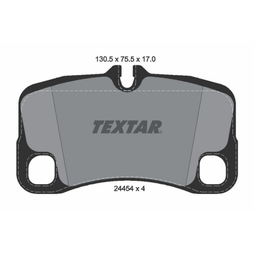 TEXTAR 2445403 Brake Pad Set