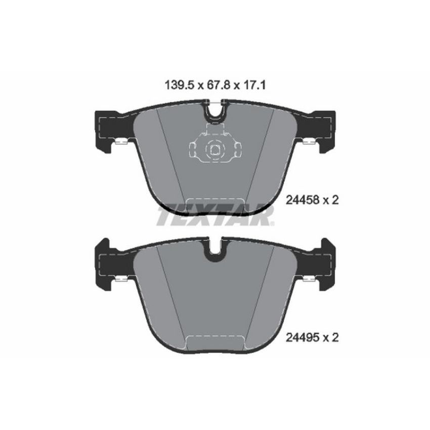 TEXTAR 2445801 Brake Pad Set