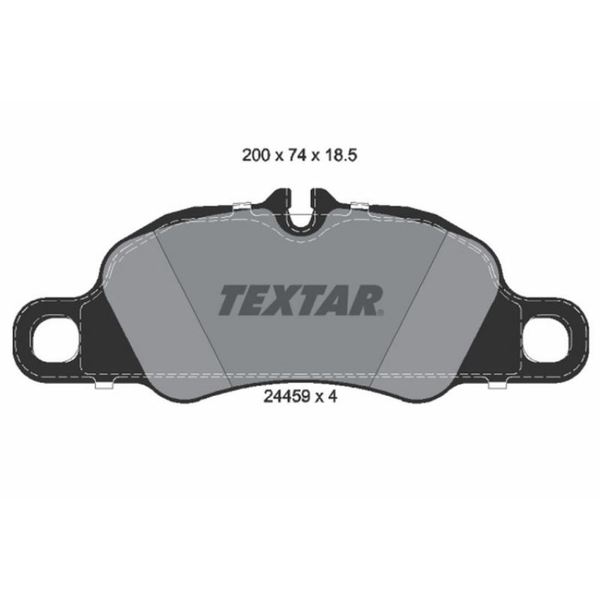 TEXTAR 2445902 Brake Pad Set