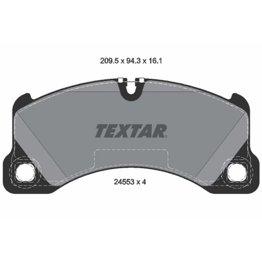 TEXTAR 2455301 Brake Pad Set