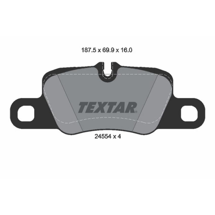 TEXTAR 2455402 Brake Pad Set