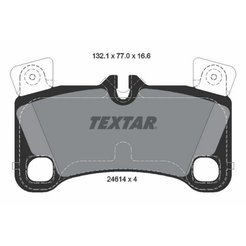 TEXTAR 2461401 Brake Pad Set