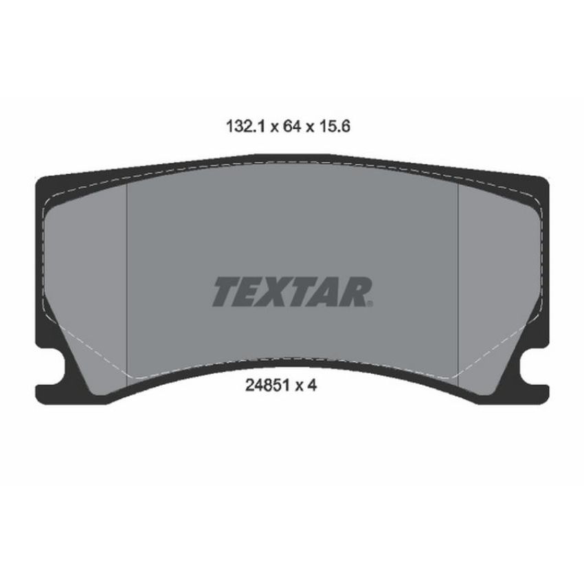 TEXTAR 2485101 Brake Pad Set