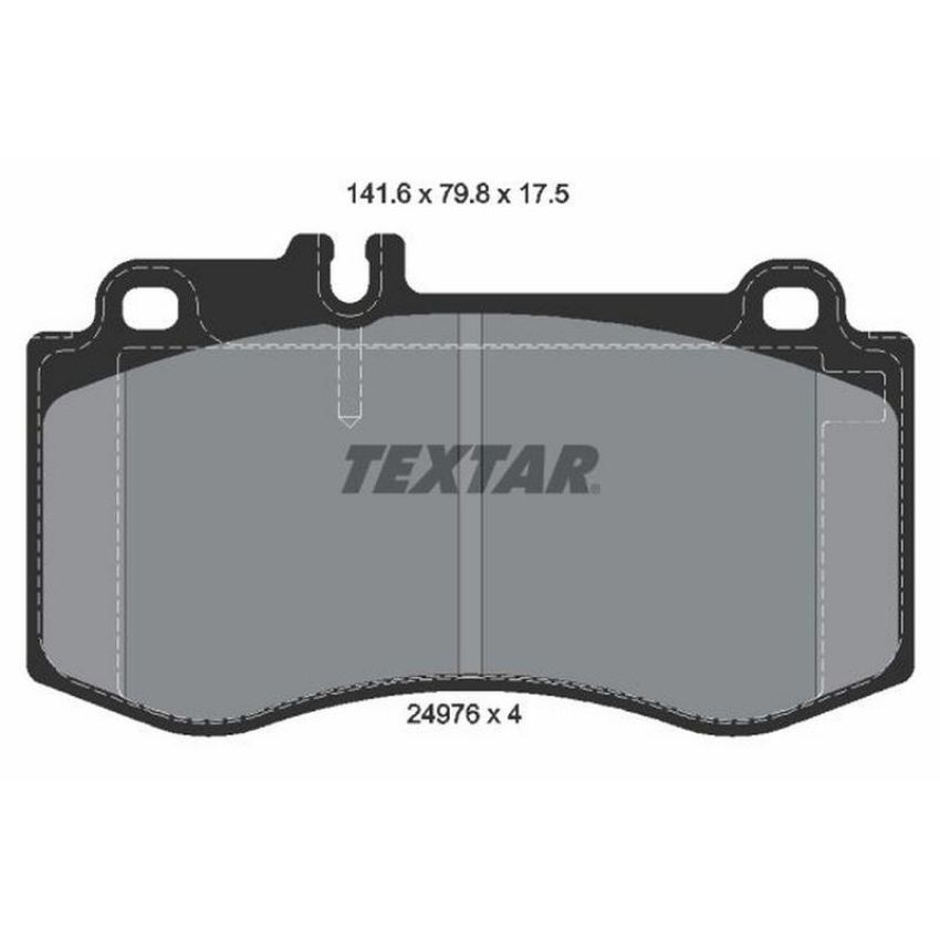 TEXTAR 2497601 Brake Pad Set