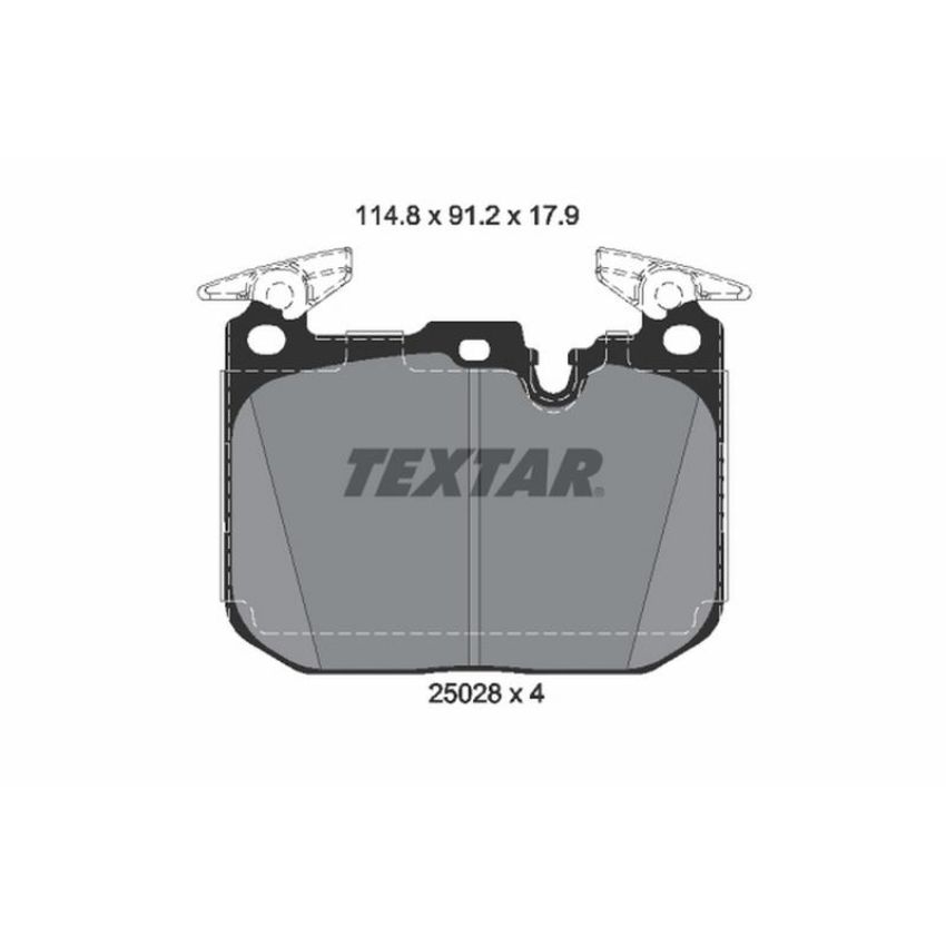TEXTAR 2502805 Brake Pad Set