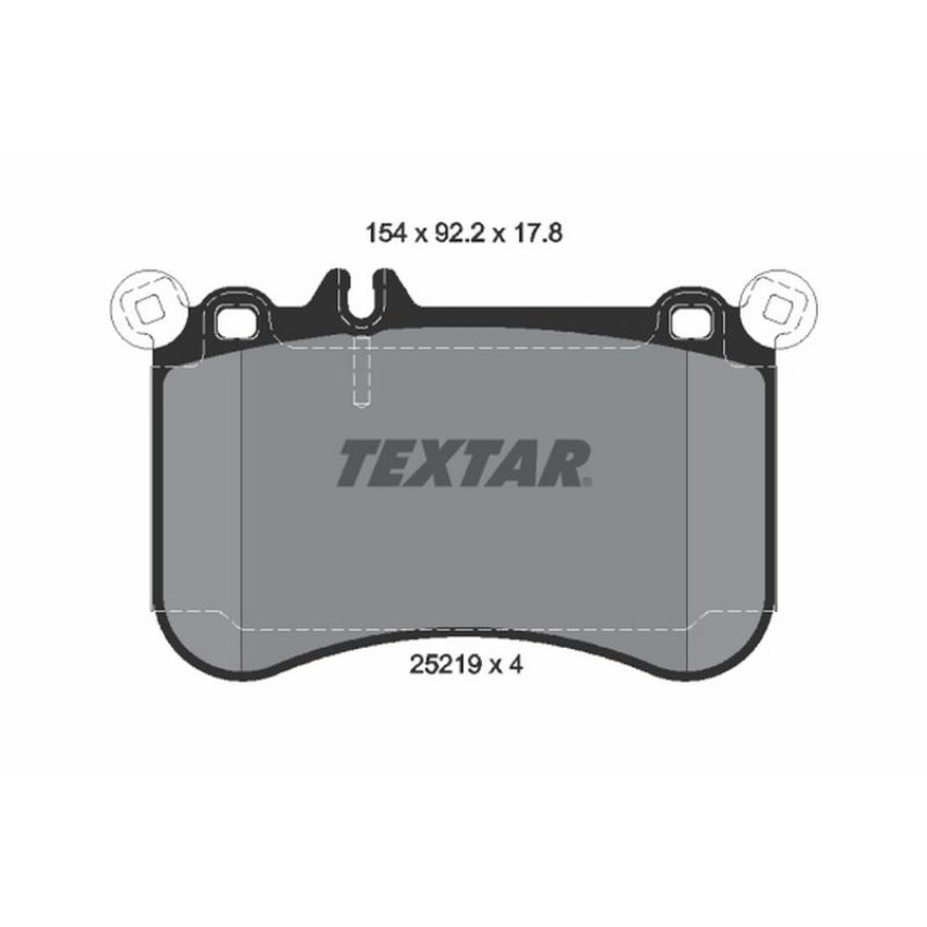 TEXTAR 2521901 Brake Pad Set