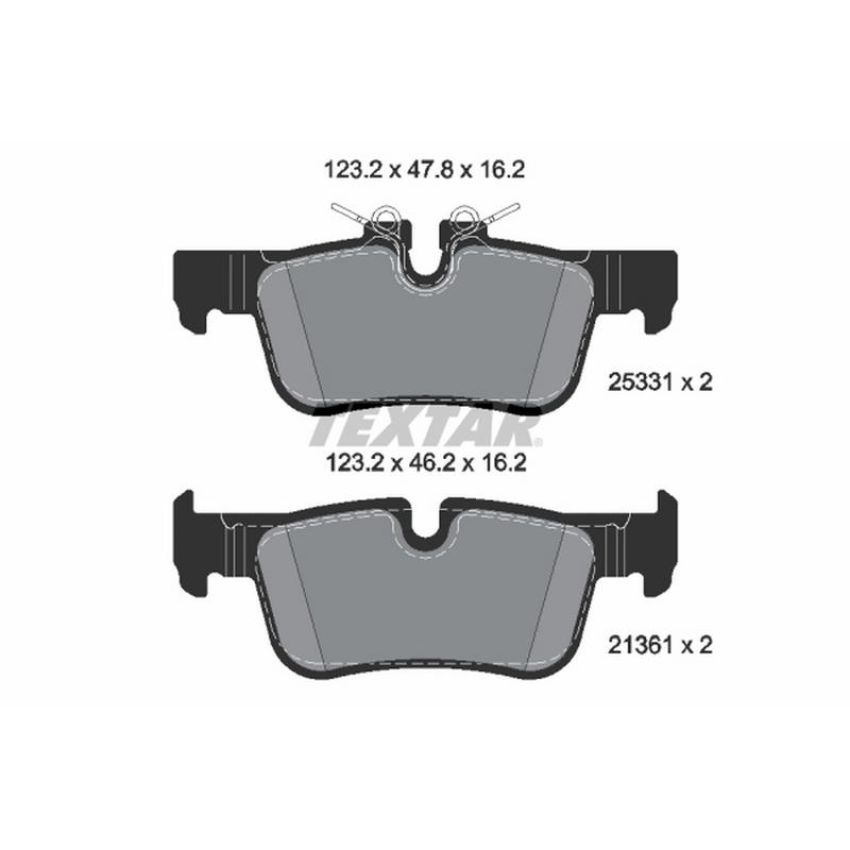 TEXTAR 2533101 Brake Pad Set