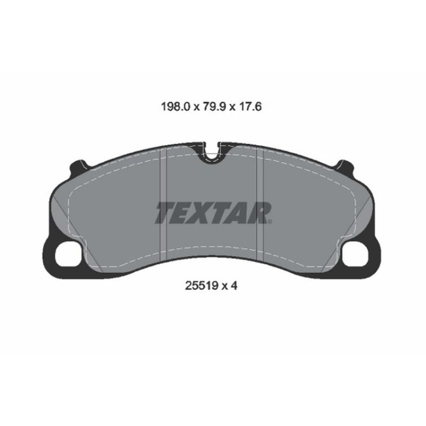 TEXTAR 2551901 Brake Pad Set