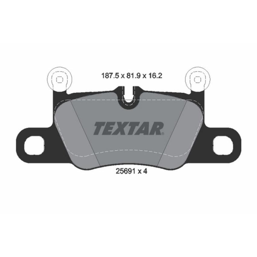 TEXTAR 2569101 Brake Pad Set