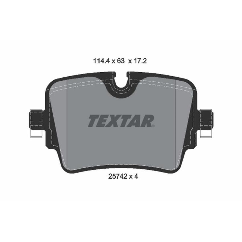 TEXTAR 2574201 Brake Pad Set
