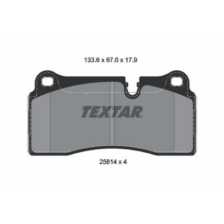 TEXTAR 2581401 Brake Pad Set