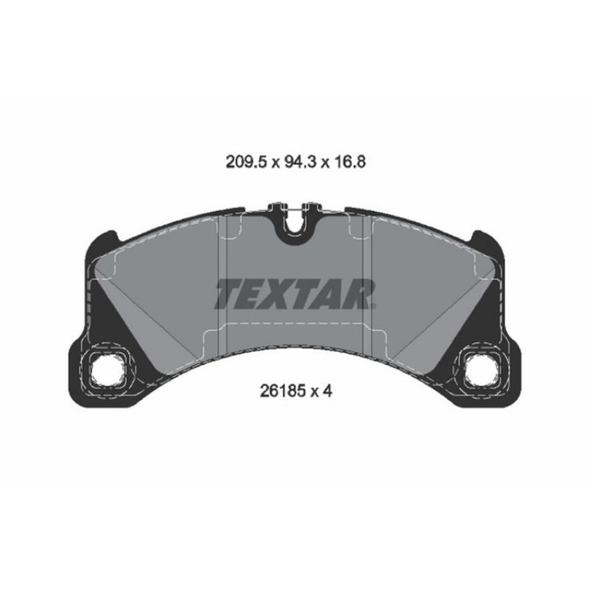 TEXTAR 2618501 Brake Pad Set