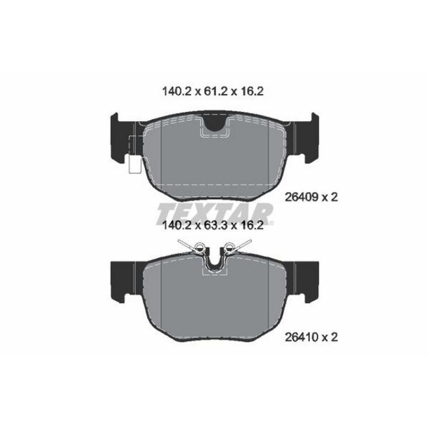 TEXTAR 2640901 Brake Pad Set