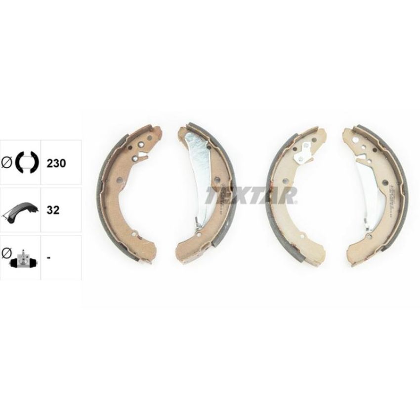 TEXTAR 91052400 Brake Shoe Set