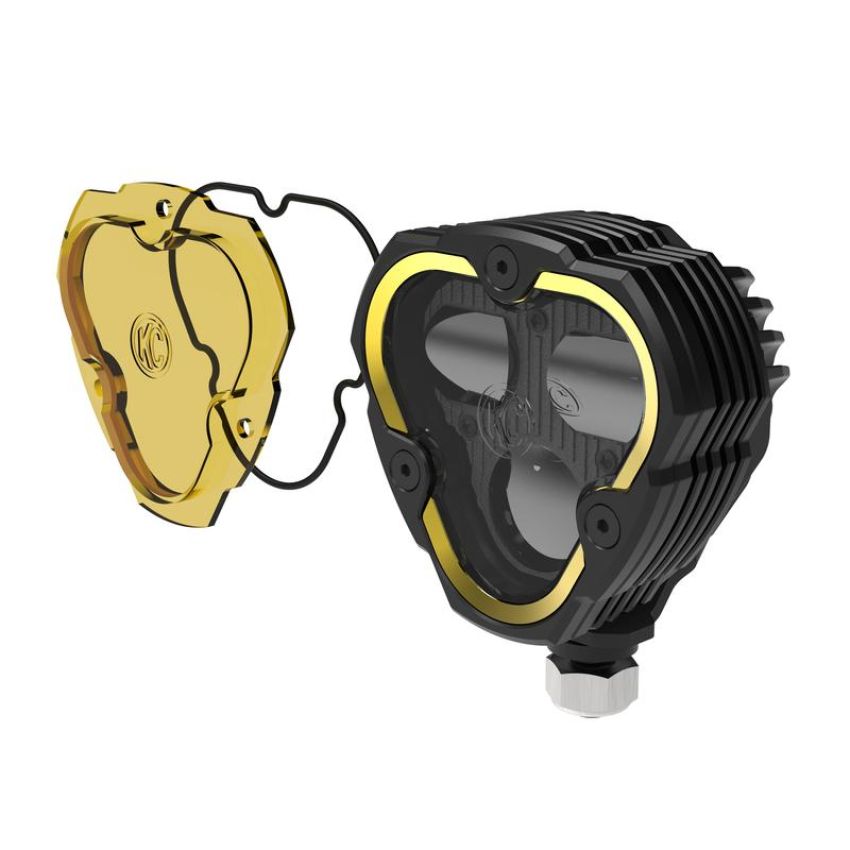 KC HiLiTES 1284 KC FLEX ERA 3 LED DM SAE FOG 1-LIGHT UNIVERSAL