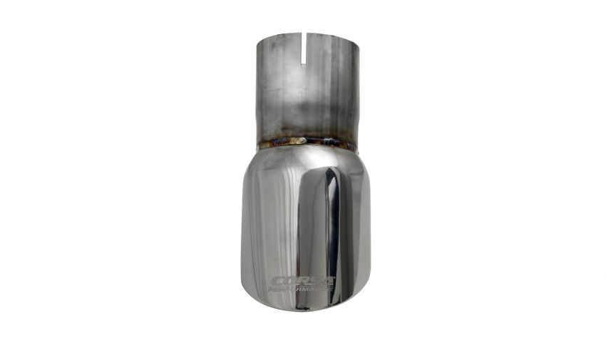 Corsa Performance TK003 Single 3.5in. Polished Pro-Series Universal Tip Kit (2.75in. Inlet-Clamp Include