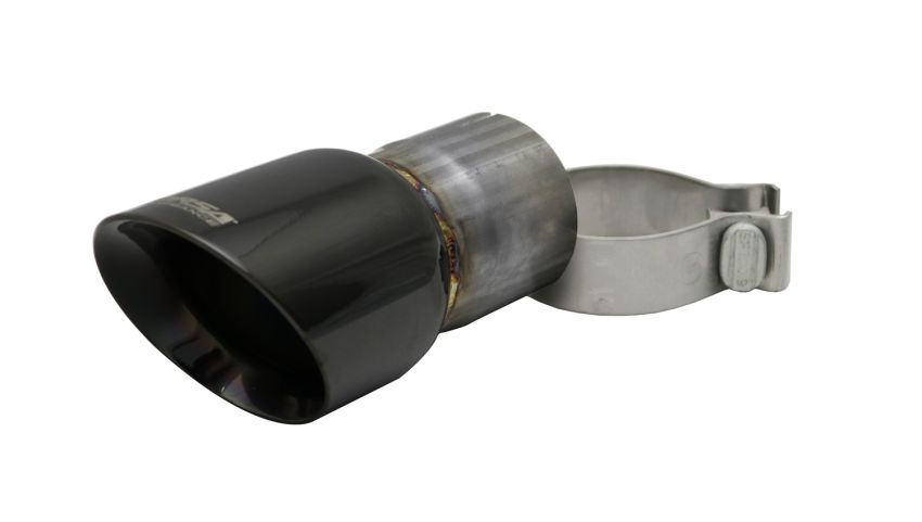 Corsa Performance TK003BLK Single 3.5in. Black PVD Pro-Series Universal Tip Kit (2.75in. Inlet-Clamp Includ