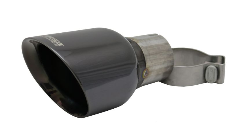 Corsa Performance TK008BLK Single 4.5in. Black PVD Pro-Series Universal Tip Kit (2.75in. Inlet-Clamp Includ