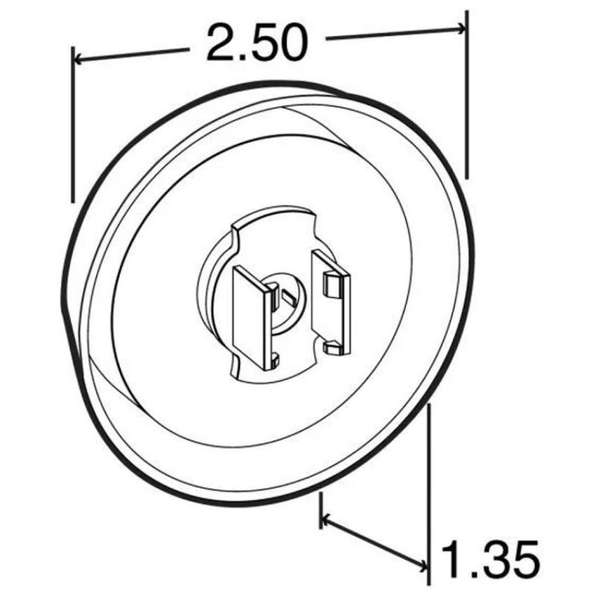 TRUCK-LITE 10385Y 10 Series, LED, 2.5