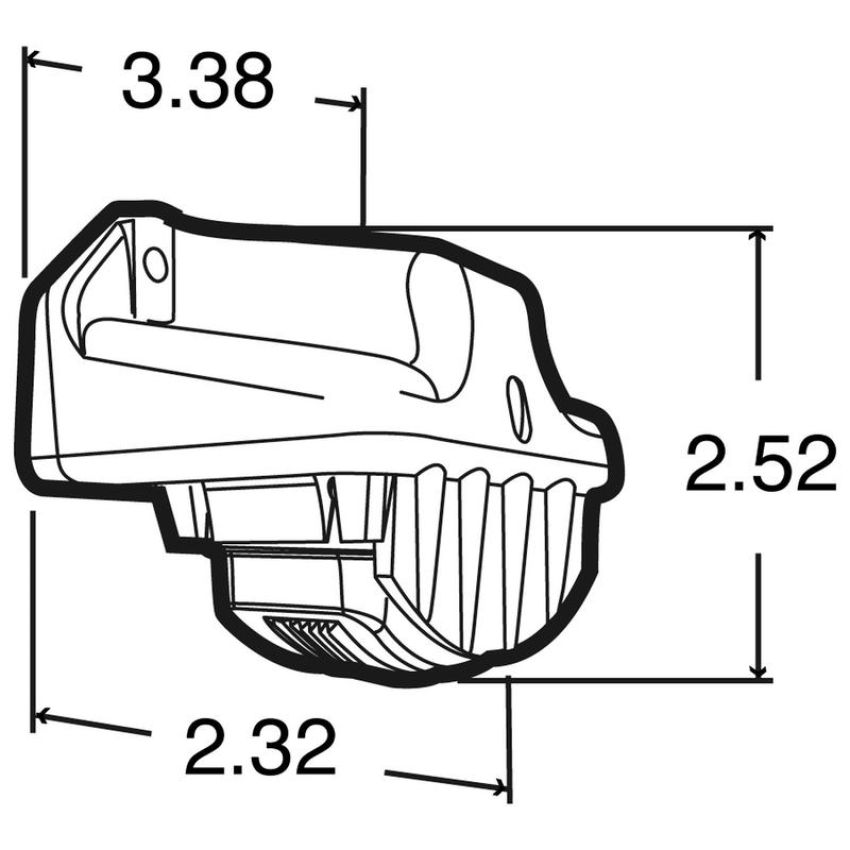 TRUCK-LITE 15040 15 Series, LED, 1